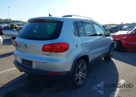 2012 Volkswagen Tiguan Sel z USA, uszkodzony, nr VIN WVGBV7AX6CW586747